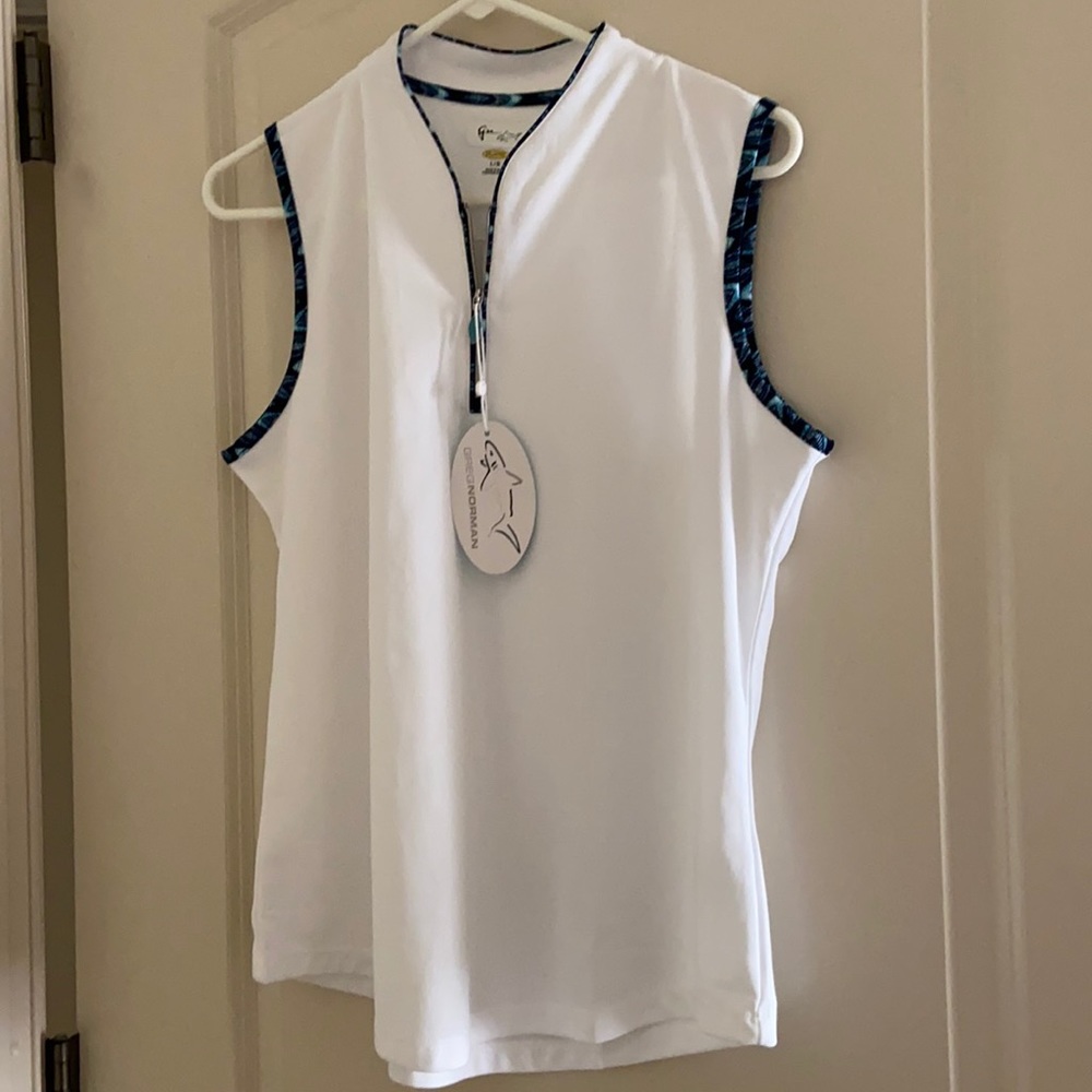 Ladies Greg Norman golf shirt .
